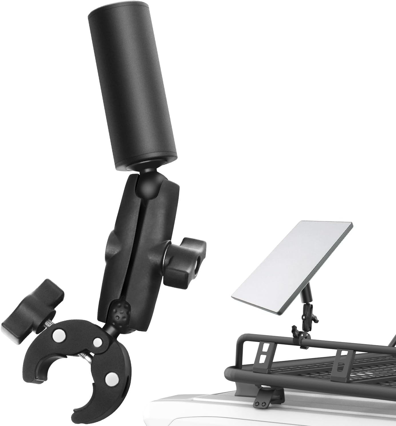 Starlink Mini Mount – Versatile Clamp for Bike, RV, Yacht & Ladder | Quick Installation, Durable Car Mount