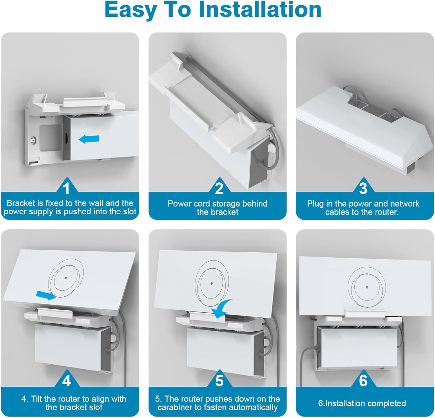 Starlink Gen 3 Router Wall Mount – Durable ABS, Easy Installation for Optimized Network Performance