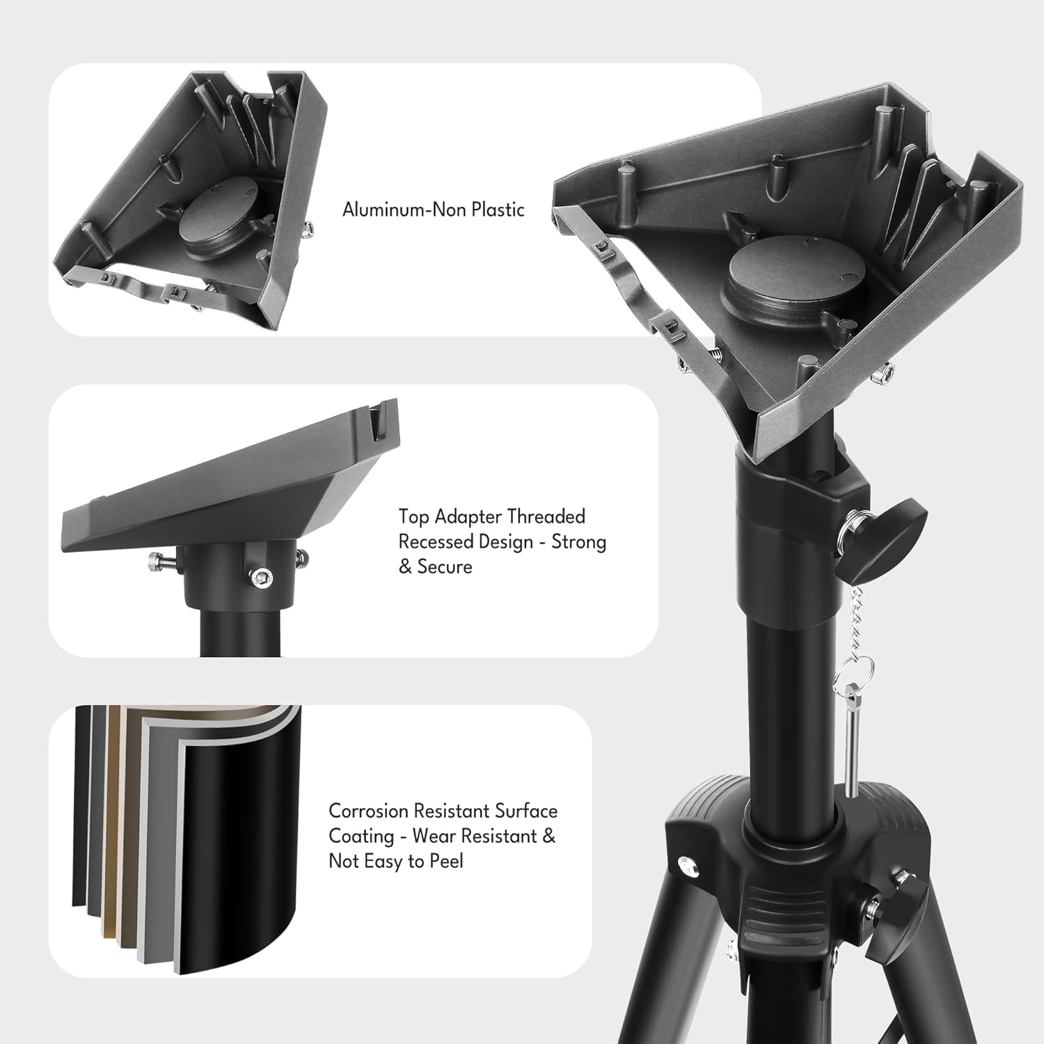 Portable Tripod Stand for Starlink Gen 3 – Adjustable Mount with Pipe Adapter