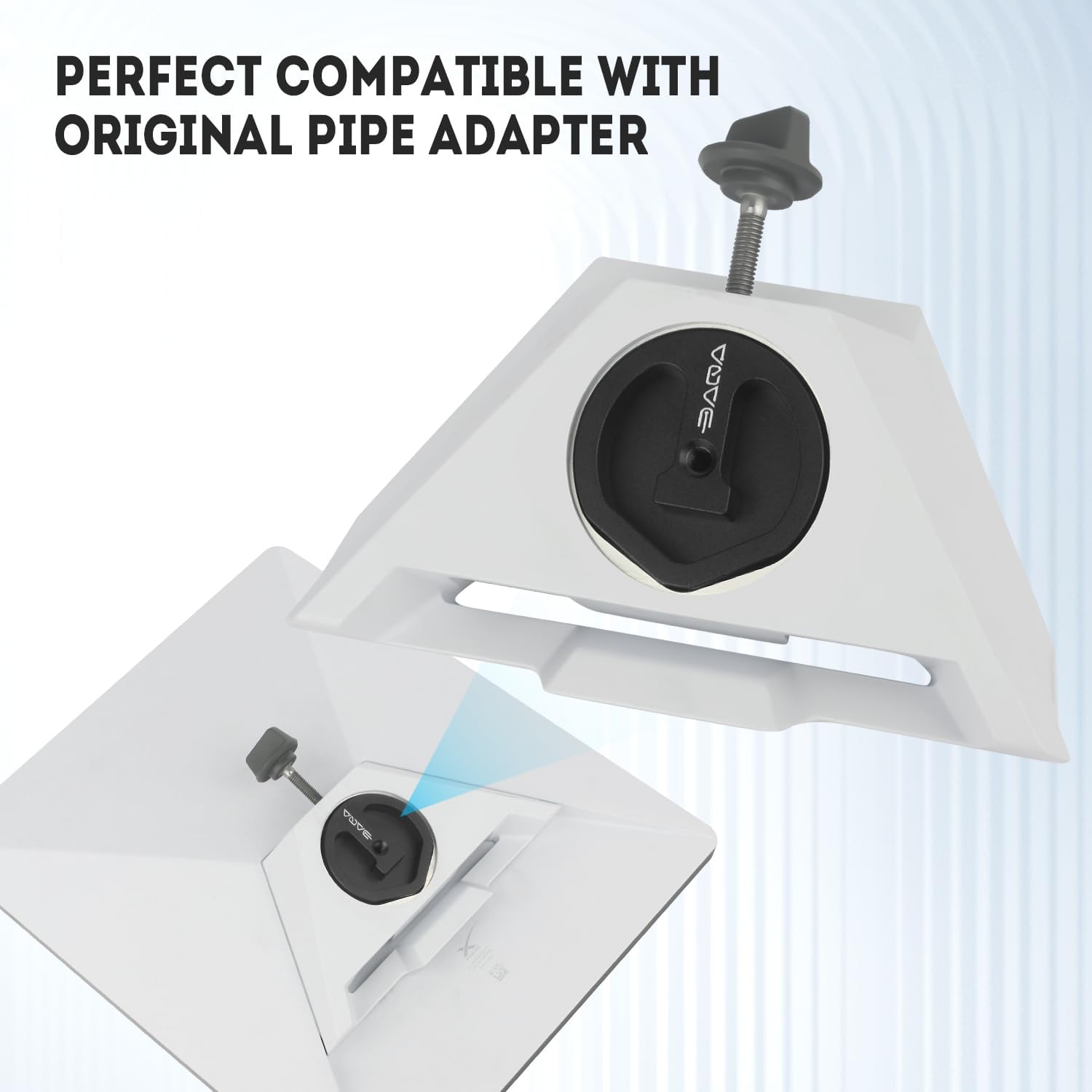 Starlink Mini Tripod Adapter – Universal Mount for 1/4”-20 & 3/8”-16 Tripods, Compatible with Starlink Mini