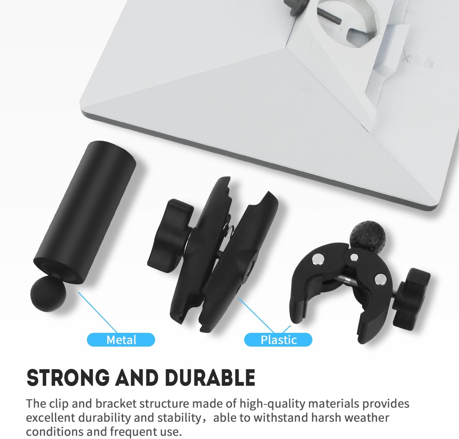 Starlink Mini Mount – Versatile Clamp for Bike, RV, Yacht & Ladder | Quick Installation, Durable Car Mount