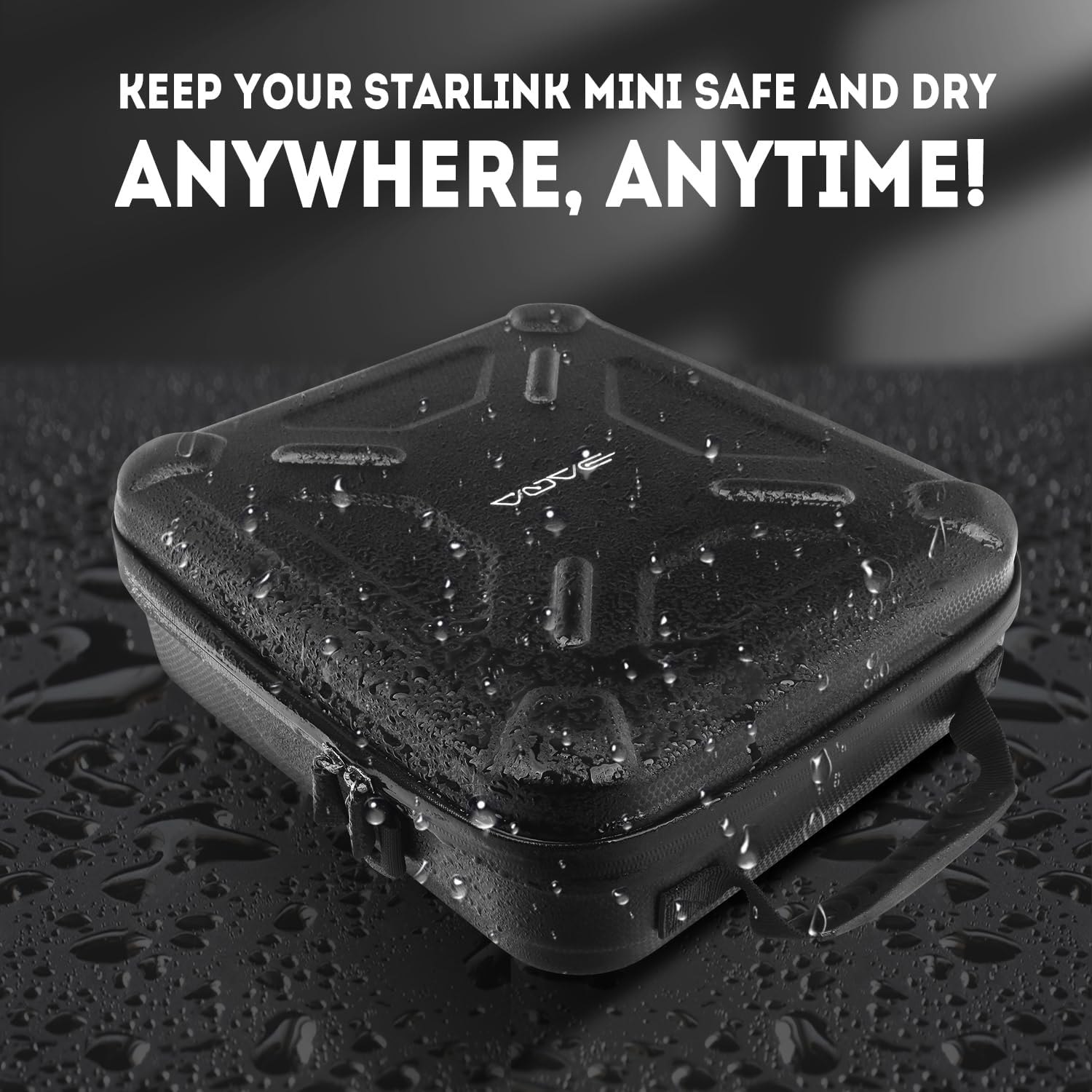 Ultra-Light Starlink Mini Case – Waterproof, Shockproof & Dual Carry Bag