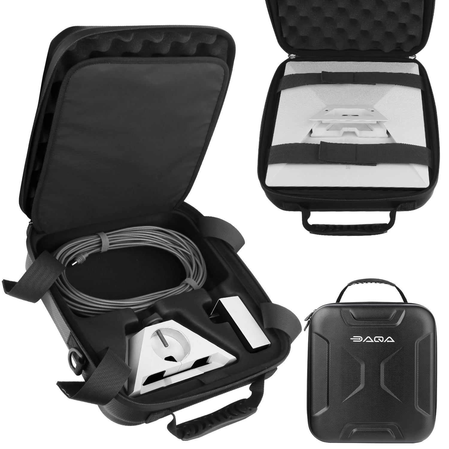 Case for Starlink Mini – Waterproof, Shockproof EVA Starlink Case Shoulder Star link Bag with Dual Carry Options | Ideal Starlink Mini Accessories