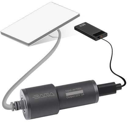 Starlink Mini Cable Adapter, USB C to DC Adapter for Starlink Mini, PD 60W Input Output 60W, Portable Waterproof Power Converter, Compatible with 100M Original Cable