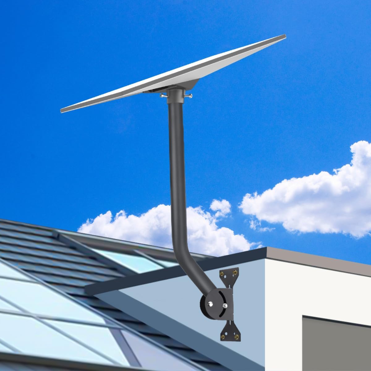 Starlink Gen 3 Mount – Compatible with Pole & Pipe Adapter Kits for Secure Antenna Installation