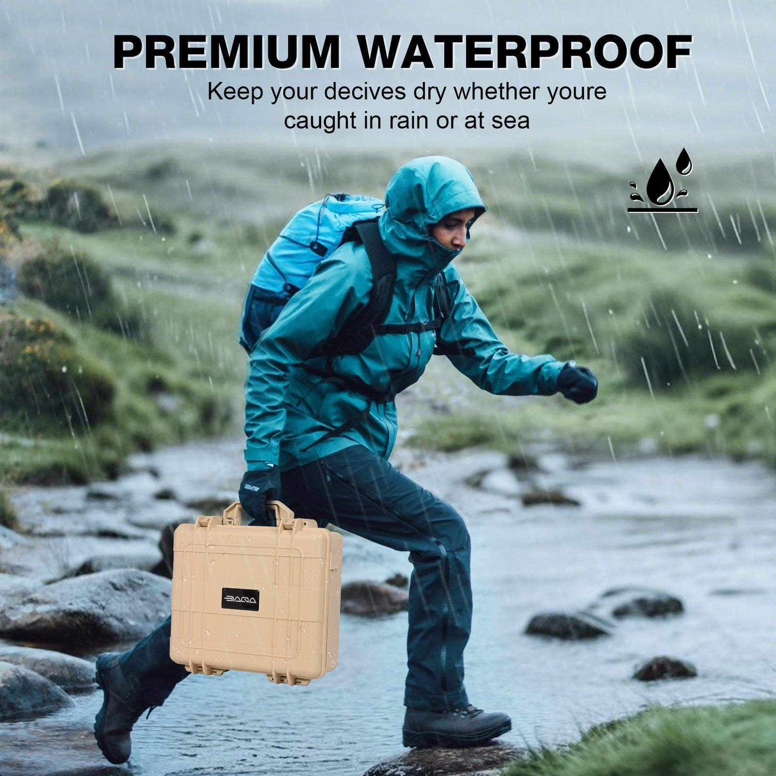 Starlink Mini Case - Waterproof Star link Bag for Travel and Storage | Essential Starlink Mini Accessories Organizer | Premium Star link Travel Case for Outdoor Adventures