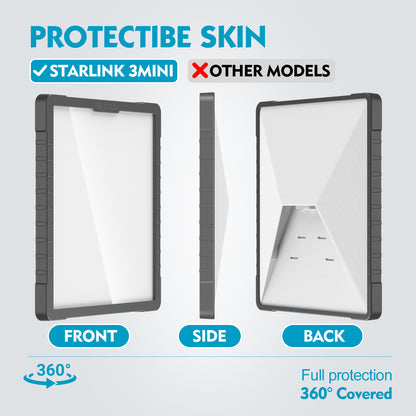 Starlink Mini Cover, Protective Travel Case for Starlink Gen3 Mini, TPU Protective Shell, Scratch-Resistant, Shockproof, Slim Fit Starlink Accessories