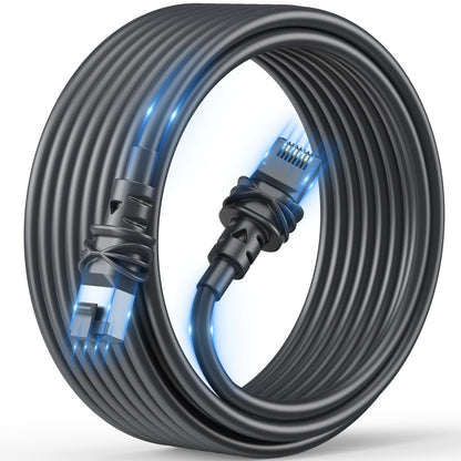 Starlink Cable for Gen 3 – 32ft/50ft/75ft/100ft/150ft, Waterproof Outdoor Starlink Network Cable for Stable RJ45 Connection, Compatible with Starlink GEN 3 Router and Dish