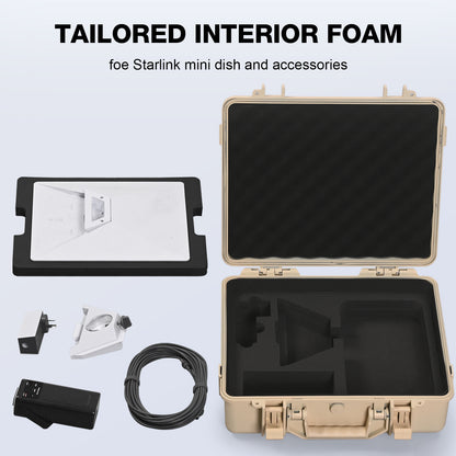 Starlink Mini Case - Waterproof Star link Bag for Travel and Storage | Essential Starlink Mini Accessories Organizer | Premium Star link Travel Case for Outdoor Adventures