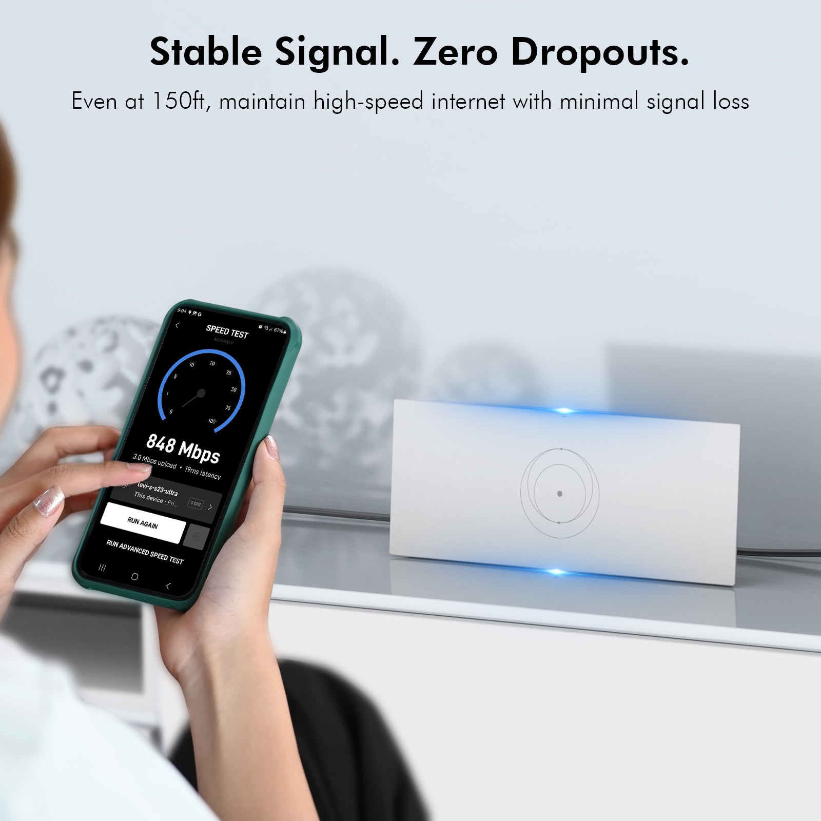 Starlink Cable for Gen 3 – 32ft/50ft/75ft/100ft/150ft, Waterproof Outdoor Starlink Network Cable for Stable RJ45 Connection, Compatible with Starlink GEN 3 Router and Dish