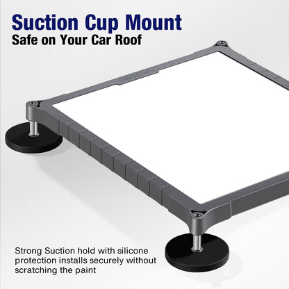 Starlink Mini Magnetic Mount | TPU+PC Case, Travel & Camping Mount for Cars, Trucks, RVs Black