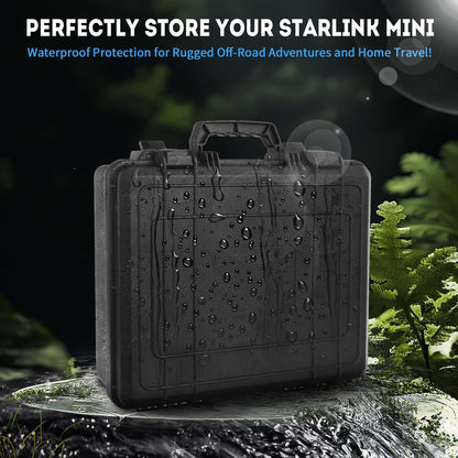 For Starlink Mini Case, Starlink Mini Hard Care with Foam for Starlink Mini Accessories, for Travel and Camping