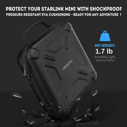 Ultra-Light Starlink Mini Case – Waterproof, Shockproof & Dual Carry Bag